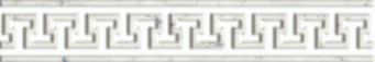 Бордюр Шарм Экстра Каррара Лиф 5x30 патт. (600090000478)