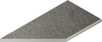 Бортик Контемпора Карбон 30x60 закруглённый левый X2 (620090000231)