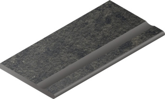 Бортик Рум Блэк 30x60 с выемкой закруглённый X2 (620090000664)