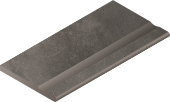 Бортик Миллениум Блэк 30x60 с выемкой закруглённый X2 (620090000752)