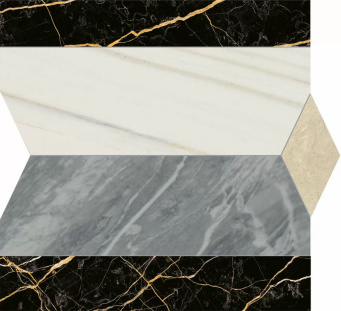 Декор Шарм Экстра Лаза Интарсио Фашиа 60x60 люкс (620120000081)