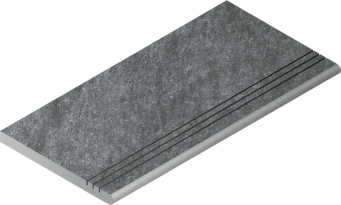 Ступень Дженезис Силвер закруглённая грип 30x60 X2 (620040000092)