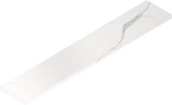 Ступень Стелларис Статуарио Уайт 33x160 угловая левая (620070002630)