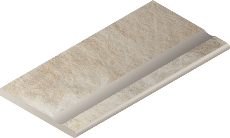 Бортик Манетик Уайт 30x60 с выемкой закруглённый X2 (620090000198)