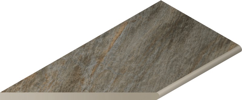 Бортик Манетик Дарк 30x60 закруглённый левый X2 (620090000217)