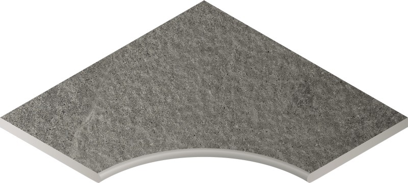 Бортик Контемпора Карбон 60x60 угловой закруглённый 30 X2 (620090000225)