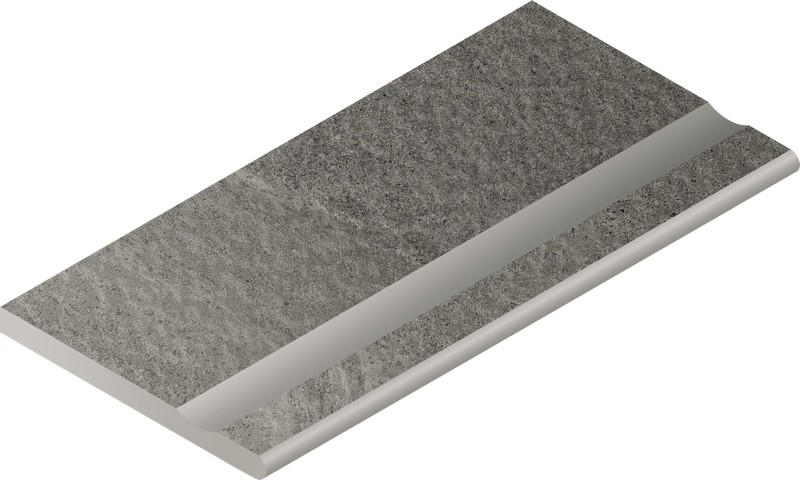 Бортик Контемпора Карбон 30x60 с выемкой закруглённый X2 (620090000226)