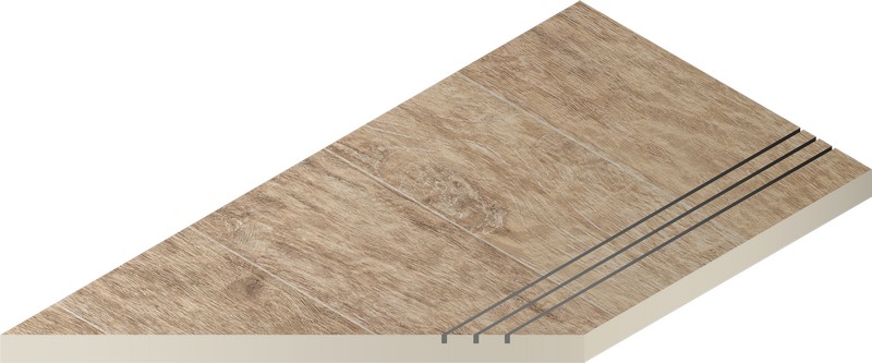 Бортик Нл-Вуд Олив 30x60 грип левая X2 (620090000240)