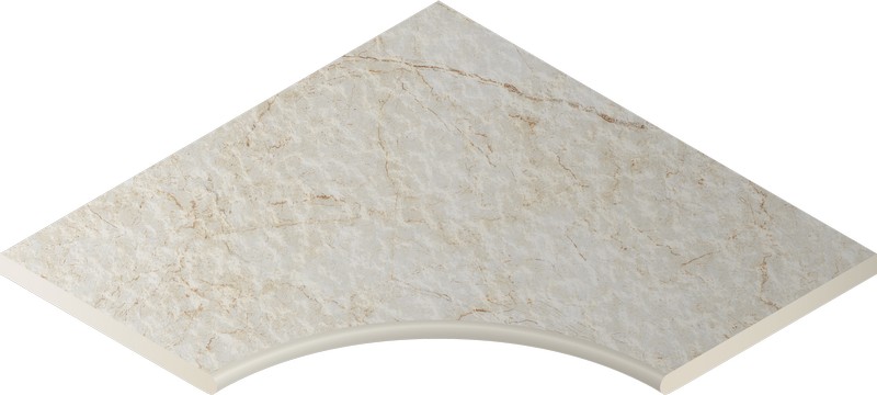 Бортик Контемпора Пур 60x60 угловой закруглённый 30 X2 (620090000273)