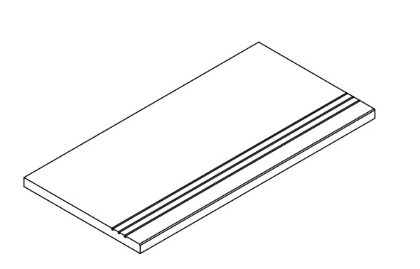 Бортик Магма Сильвер 30x60 грип (620090001376)