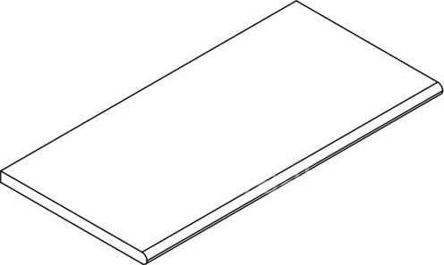 Бортик Космос Роуп 30x120 закругленный (620090001400)