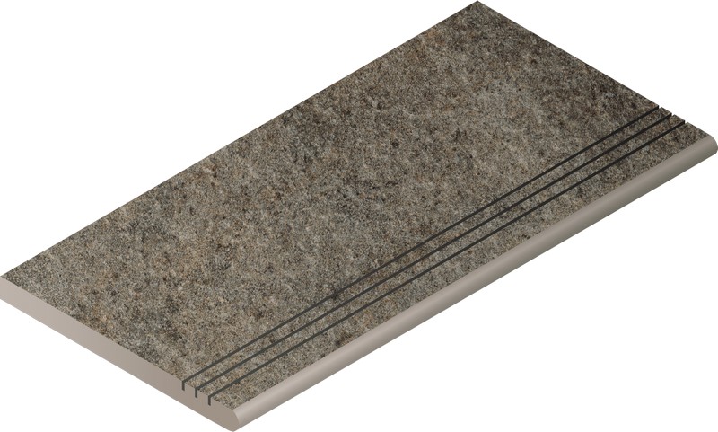 Ступень Дистрикт Эмеральд закругленная грип 30x60 (620040000040)