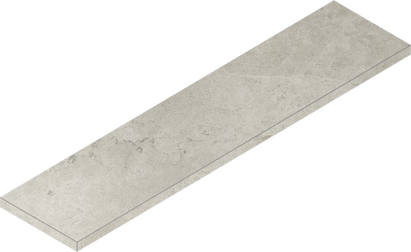 Ступень Метрополис Абсолют Сильвер 33x120 угловая левая (620070002190)